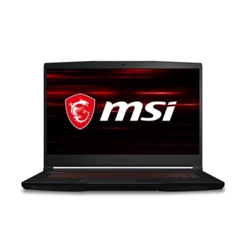 Лаптоп MSI GF63 Thin 10SC (9S7-16R512-219), шестядрен Comet Lake Intel Core i7-10750H 2.6/5.0 GHz, 15.6" (39.62 cm) Full HD IPS 144Hz Anti-Glare Display & GF GTX 1650 4GB, (HDMI), 8GB DDR4, 512GB SSD, 1x USB 3.2 Type-C, No OS | JAR Computers MSI GF63 Thin 10SC