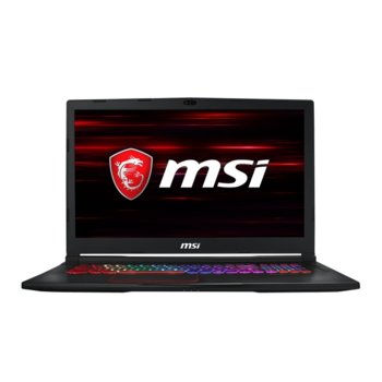 Лаптоп MSI GE73 Raider 8RF (9S7-17C512-474), шестядрен Coffee Lake Intel Core i7-8750H 2.2/4.1 GHz, 17.3" (43.94 cm) Full HD Anti-Glare Display & GTX 1070 8GB, (mDP), 16GB DDR4, 256GB SSD & 1TB HDD, 1x Type-C, Windows 10, 2.89 kg | JAR Computers MSI GE73 Raider 8RF 9S7-17C512-474