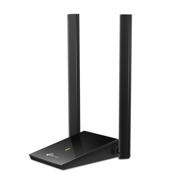 Мрежови адаптер TP-Link Archer T4U Plus AC1300, 2.4Ghz (400Mbps)/5GHz (867 Mbps), USB 3.0, черен | JAR Computers TP-Link Archer T4U Plus AC1300