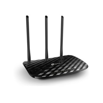 Рутер TP-Link Archer C2 v3 AC900, 2.4GHz(300 Mbps) & 5GHz(433 Mbps), Wireless AC, 4x LAN1000, 1x WAN1000, 3x външни антени | JAR Computers TP-Link Archer C2 v3 AC900