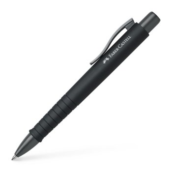 Химикалка Faber-Castell Poly Ball XB Urban, 0.6 mm дебелина на писане, син цвят на писане, черна | JAR Computers Faber-Castell Poly Ball XB Urban черна