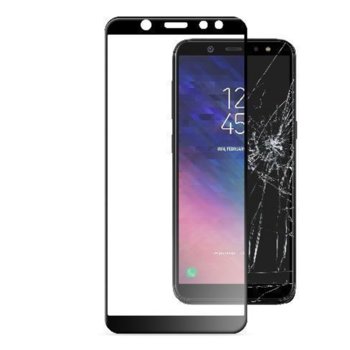 CellularLine стъкло Samsung Galaxy A6 2018 Черно