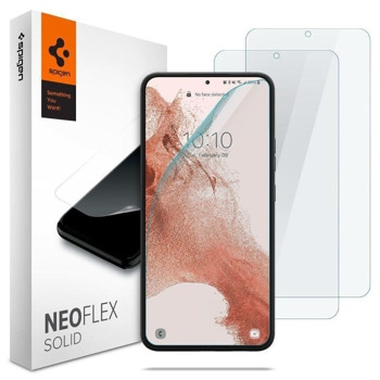 Протектор от закалено стъкло /Tempered Glass/ Spigen Neo Flex Solid за Samsung Galaxy S22, 2 бр. | JAR Computers Spigen Neo FLEX Solid за Samsung Galaxy S22 2 Pack