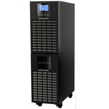 UPS Powerwalker VFI 6000 CT LCD, On-line, 6000VA/5400W, USB, RS-232, Tower | JAR Computers Powerwalker VFI 6000 CT LCD
