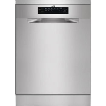 Съдомиялна AEG FFB53937ZM, клас D, 14 комплекта, 8 програми, 4 температури, AirDry, ProClean, инокс | JAR Computers AEG FFB53937ZM