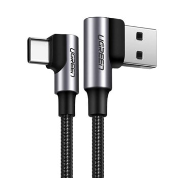 Ugreen USB-C Data Cable Angled Quick Charge 3A