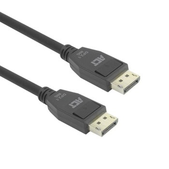 Кабел ACT AK4082, от DisplayPort(м) към DisplayPort(м), 2m, черен, 10K@30Hz | JAR Computers ACT AK4082