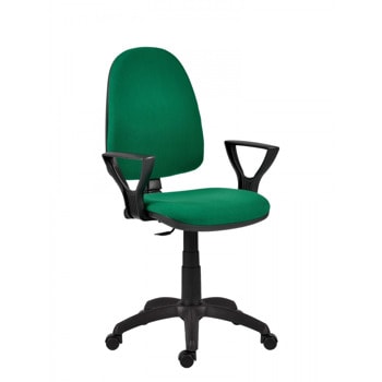 Работен стол Antares MEGANE LX, дамаска C34, зелен