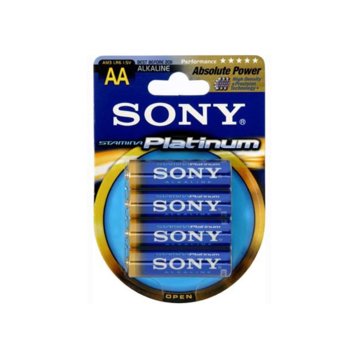 Батерия алкална Sony Stamina Platinum, AA, 1.5V