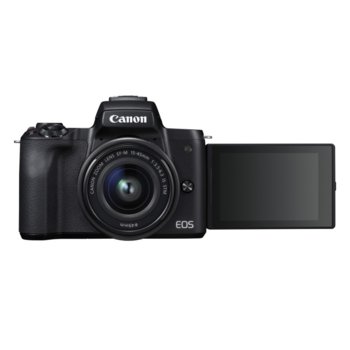 Canon EOS M50 Black + EF-M 15-45mm