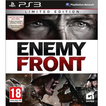 Игра за конзола Enemy Front: Limited Edition, за PS3 | JAR Computers Enemy Front: Limited Edition