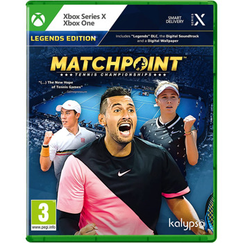 Игра за конзола Matchpoint: Tennis Championships - Legends Edition, за Xbox One/Series X | JAR Computers Matchpoint Tennis Championships LE Xbox One/Ser X