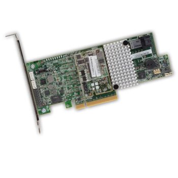 RAID Контролер LSI MegaRAID SAS 9361-4i, PCI-E 3.0 към mini-SAS (SFF8643), SATA/SAS 12Gb/s, 2 портов, 1GB RAM, поддържа RAID 0, 1, 5, 6, 10, 50, and 60 | JAR Computers LSI MegaRAID SAS 9361-4i LSI00415
