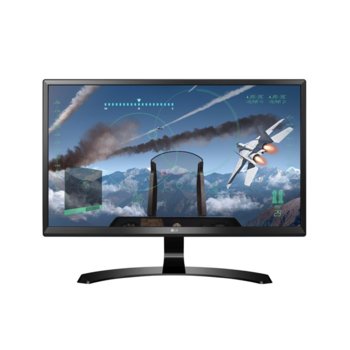 Монитор LG 24UD58-B, 23.8" (60.45 cm), IPS панел, UHD 4K, Mega, 5ms, 250 cd/m2, 2x HDMI, DisplayPort | JAR Computers LG 24UD58-B