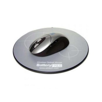 Мишка A4Tech NB-70 BatteryFree Wireless, безжична, оптична, RFID пад | JAR Computers A4Tech NB-70 BatteryFree Wireless Optical