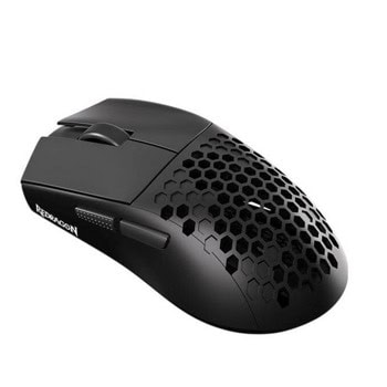 Мишка Redragon Astrolabe Lite M725-LIT, оптична (8000 dpi), безжична/жична, Bluetooth, USB, черна, гейминг, Pixart 3313 Optical сензор, 5 програмируеми бутона | JAR Computers Redragon Astrolabe Lite M725-LIT