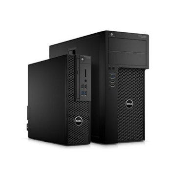 Настолен компютър Dell Precision T3620 MT (#DELL02174), четириядрен Kaby Lake Intel Core i7-7700 3.6/4.2 GHz, NVIDIA Quadro M2000 4GB, 16GB DDR4, 2x 2TB HDD & 512GB SSD, 6x USB 3.0, клавиатура и мишка, Windows 10 | JAR Computers Dell Precision T3620 MT #DELL02174
