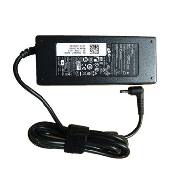 Захранване (оригинално) за лаптопи DELL Compaq 19.5V/4.62A/90W, (4.0x1.7) 3 prong | JAR Computers Ориг. зар. за лаптоп DELL Compaq 19.5V 4.62A 90W