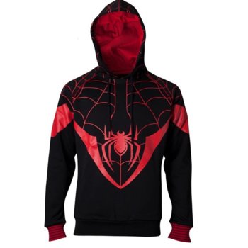 Bioworld Spider-Man Miles Morales novelty L hoodie