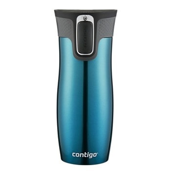 Термочаша Contigo West Loop Biscay Bay, 0.47л., неръждаема стомана, синя | JAR Computers Contigo West Loop Biscay Bay 2095846