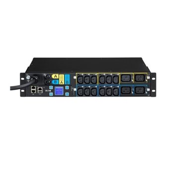 Eлектрически филтър Eaton ePDU EMAH06, 2U, 7kW max, Daisy Chain до 8x, 12x IEC-320-C13, 4x IEC-320-C19 | JAR Computers Eaton ePDU MA 2U (309 32A 1P)12XC13:4XC19 EMAH06