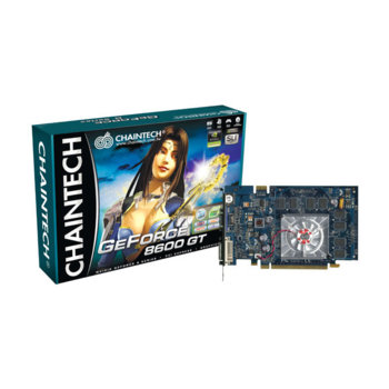 Видео карта GF 8600GT, 512MB Chaintech 8600GT, BULK, PCI Express TV Out | JAR Computers GF 8600GT