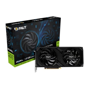 Видео карта Nvidia GF RTX 4070, 12GB, Palit Dual, PCI-E 4.0, GDDR6, 192-bit, DisplayPort, HDMI | JAR Computers Palit GF RTX 4070 Dual NE64070019K9-1048D