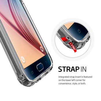 Spigen Ultra Hybrid Case for Galaxy S6 gunmetal