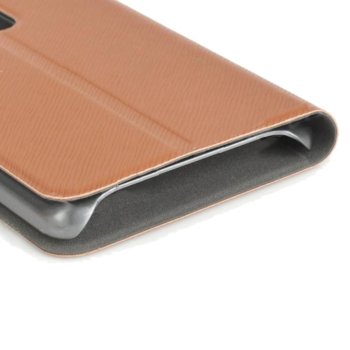 Wallet Flip Case for LG G2 brown