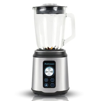 Блендер Rohnson R-5343, 1500W, 1.5 л. вместимост, импулс функция, титаниеви остриета, сив | JAR Computers Блендер Rohnson R-5343
