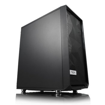 Кутия Fractal Design Meshify C, ATX, mATX, ITX, 2x USB 3.0, черна, без захранване | JAR Computers Fractal Design Meshify C