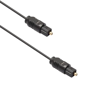 Оптичен кабел DeTech 18356, от Toslink(м) към Toslink(м), 5m, черен | JAR Computers DeTech 18356