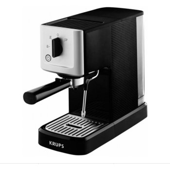 Кафемашина еспресо Krups Calvi, 1460W, 1.1 l. обем на резервоара за вода, черна | JAR Computers Krups Calvi XP344010