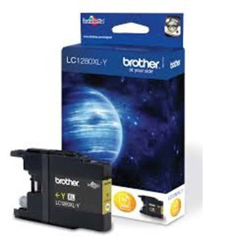 Касета ЗА BROTHER MFC-J6510/J6910 - Yellow - LC1280XLY - заб.: 1200k | JAR Computers Касета ЗА BROTHER MFC-J6510/J6910 - Yellow 1200k