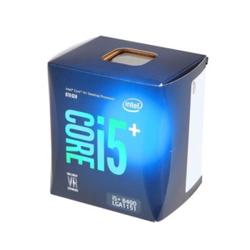 Intel Core i5+ 8400 Coffee Lake шестядрен (2.80/4.00GHz, 9MB Cache, 350MHz-1.05GHz GPU, LGA1151, 16GB Intel Optane) Box | JAR Computers Intel Core i5+ 8400