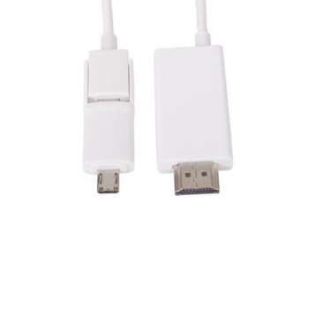 VCom CG704 USB Micro B(м) към HDMI(м) 3m