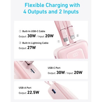 Anker Zolo Power Bank 20K White A1681H21 | JAR Computers Anker Zolo Power Bank 20K White A1681H21