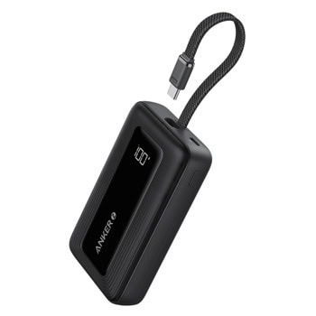 Bъншна батерия /power bank/ Anker Zolo Power Bank (A1688H11), 10 000mAh, черна, 1x USB-C(м), 1x USB-C(ж) | JAR Computers Anker Zolo Power Bank 10000 A1688H11