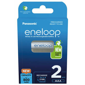 Акумулаторни батерии Eneloop BK-4MCDE/2BE, AAA, 800mAh, NiMH, 2бр | JAR Computers Акумулаторни батерии Eneloop BK-4MCDE/2BE AAA