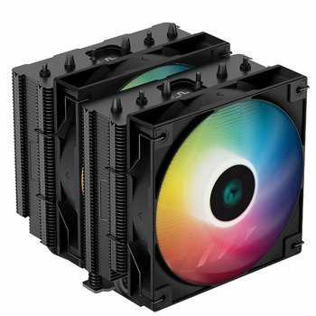 Охлаждане за процесор DeepCool AG620 BK ARGB, съвместимост със сокети Intel LGA 2066/2011-v3/2011/1700/1200/1151/1150/1155 & AMD AM5/AM4 | JAR Computers DeepCool AG620 BK R-AG620-BKANMN-G-2