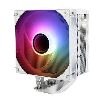 Охлаждане за процесор Thermalright Assassin Spirit 120 Vision White ARGB, съвместимост със сокети Intel LGA 1851/1700/1200/115X & AMD AM5/AM4 | JAR Computers Thermalright Assassin Spirit 120 Vision White ARGB