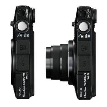 Canon PowerShot SX280 HS, черен
