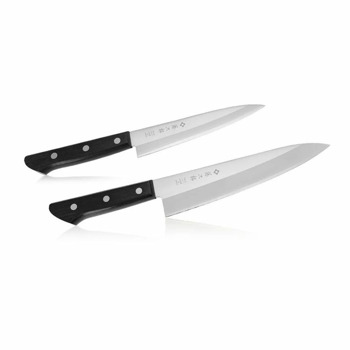 Комплект ножове Tojiro Basic TBS-210, 2 части, VG-10 стомана, черен | JAR Computers Tojiro Basic TBS-210
