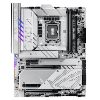 Дънна платка Asus ROG MAXIMUS Z890 APEX, Z890, LGA1851, DDR5, PCI-E 5.0 (Thunderbolt), 4x SATA 6Gb/s, 6x M.2, 1x USB 3.2 Gen2x2, 5G LAN, Wi-Fi 7, Bluetooth 5.4, ATX | JAR Computers ASUS ROG MAXIMUS Z890 APEX