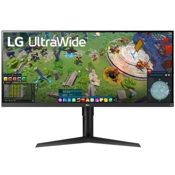 Монитор LG 34WP65G-B, 34" (86.36 cm) IPS панел, 75Hz, UW-FHD, 5ms, 1000:1, 400cd/m2, DisplayPort, HDMI, USB Type-C | JAR Computers LG 34WP65G-B