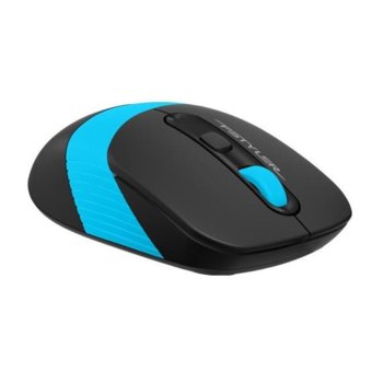 Мишка A4tech FG10 Fstyler, оптична (2000 dpi), безжична, 4 бутона, USB, синя | JAR Computers A4tech Fstyler FG10 Blue