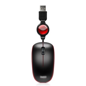 Sweex Notebook Mouse Red (MI103)