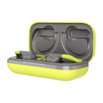 Слушалки Canyon OnRun 11, безжични, Bluetooth, микрофон, спортни, до 7.5 часа време на работа, зелени | JAR Computers Canyon OnRun 11 CNS-TWS11GR