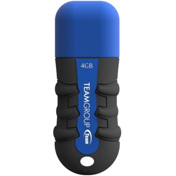 Памет 4GB USB Flash Drive Team Group T181, USB 2.0, синя | JAR Computers USB памет Team Group T181 4GB Blue USB 2.0