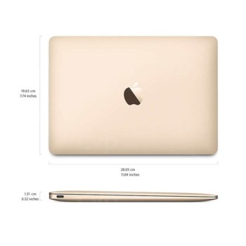 Apple MacBook 12 Gold MNYK2ZE/A